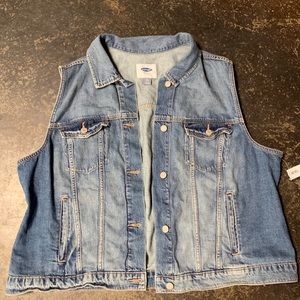Old Navy XXL Blue Jean Vest